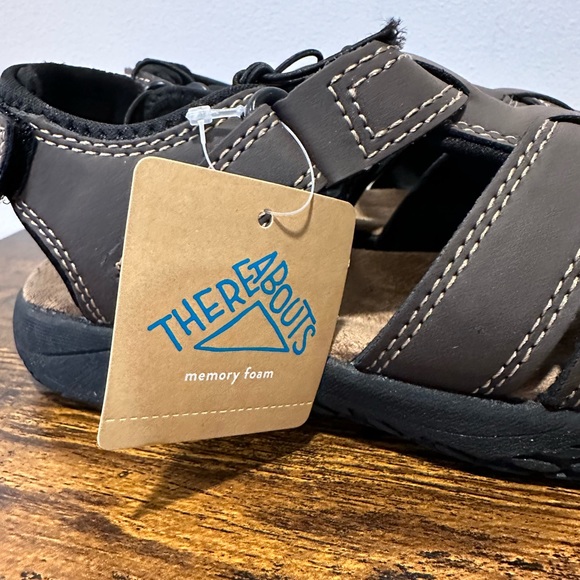 Thereabouts Boys Brown Tidal Sandals NWT Various Sizes - Picture 4 of 8